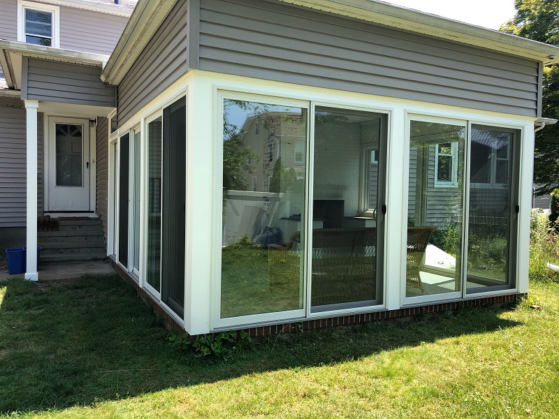 Summer Porch – Andersen Windows and Doors Installed In Milford, CT
